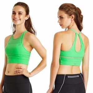 Lorna Jane Long Line High Neck Sports Bra